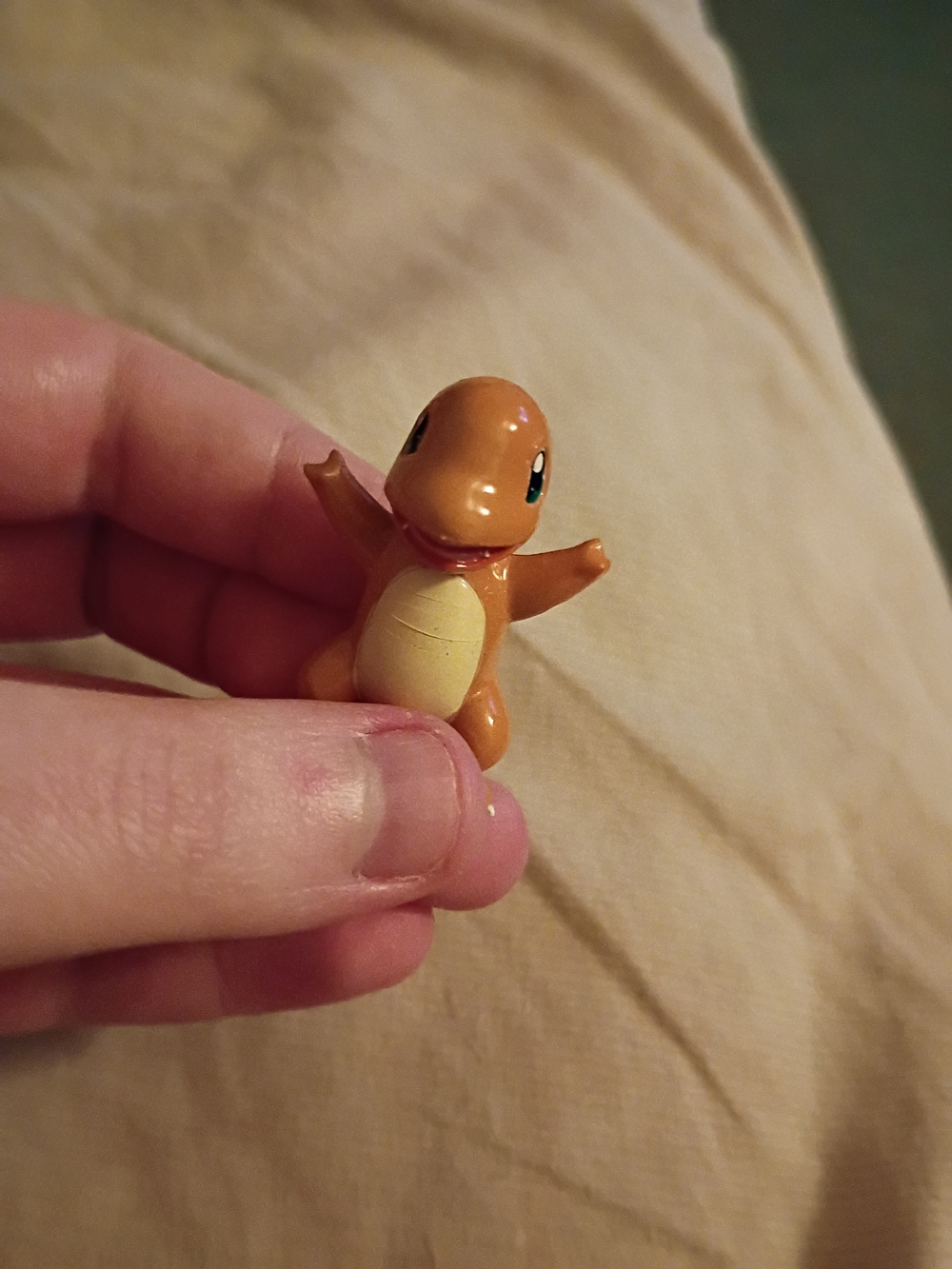 Pokemon Tomy Charmander Small Pet Toy Figurine - Orange